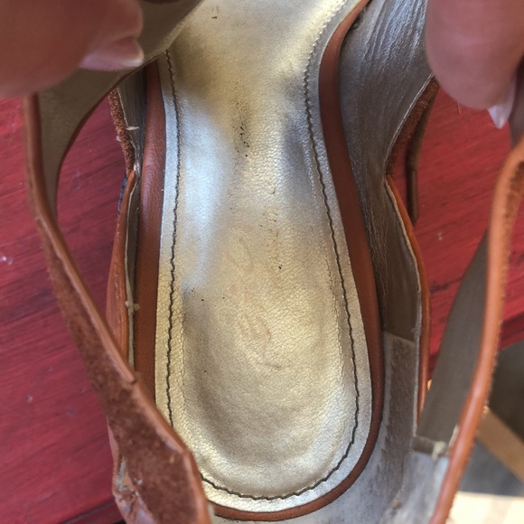 Reaction by Kenneth Cole lace up chunky heel. Size 7 1/2M - Picture 7 of 11